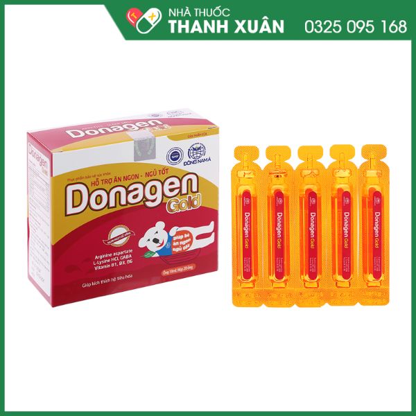 Donagen Gold kích thích ăn ngon, tiêu hóa tốt